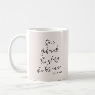 Mug 2025 Année Texte des Témoins de Jéhovah   JW
