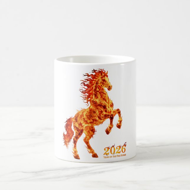 Mug 2026 Year of the Fire Horse (Centre)