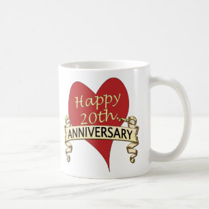 Mug 20ème. Anniversar