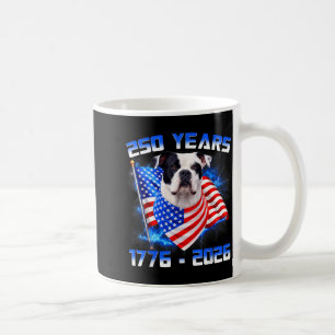 Mug 250 années Amérique 1776 2026 Bouledogue Américain