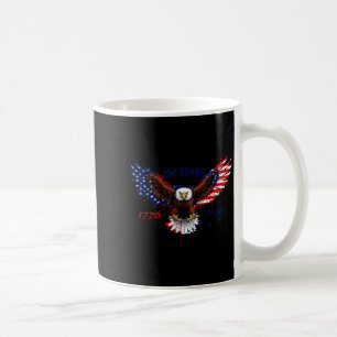 Mug 250 ans 1776–2026 aigle américain drapeau patrioti