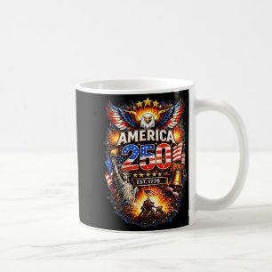 Mug 250 ans américain 1776 2026 250e anniversaire usa