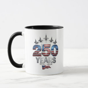 Mug 250 Ans Américain 1776 2026 250e USA Patriotique