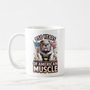 Mug 250 Ans de Muscle Américain Bulldog