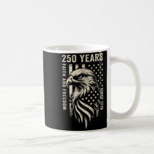 Mug 250 ans foi et liberté en amérique depuis 1776 4èm