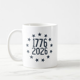 Mug 250e anniversaire amérique 1776-2026 liberté