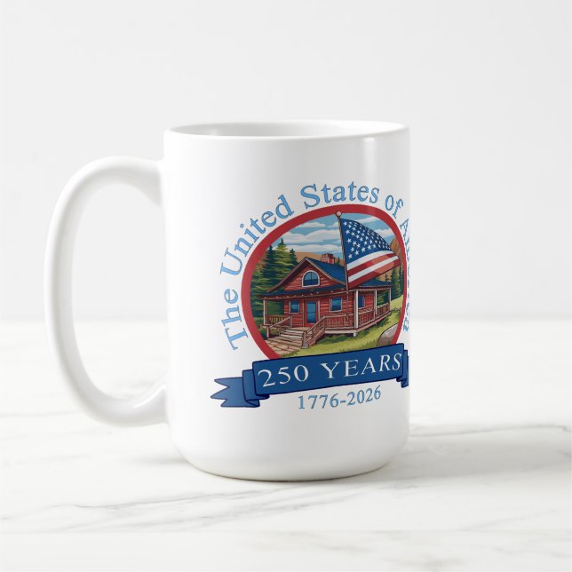 Mug 250e anniversaire des États-Unis (Gauche)