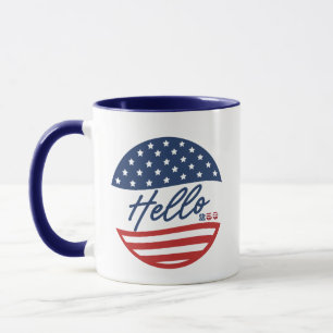 Mug 250e anniversaire des États-Unis - Drapeau amé