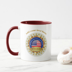 Mug 250e anniversaire USA Patriotique 1776–2026