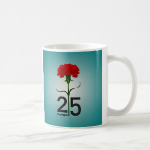 Mug 25 avril, Révolution de la Carnation, Portugal