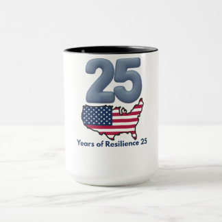 Mug 25e anniversaire de la Journée des patriotes 9/11 