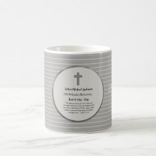 Mug 25e anniversaire d'Ordination ARGENT - TOUTE CLERG