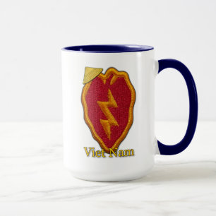 Mug 25ème Vétérinaires du Vietnam de vétérans de