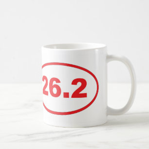 Mug 26,2 Rouge