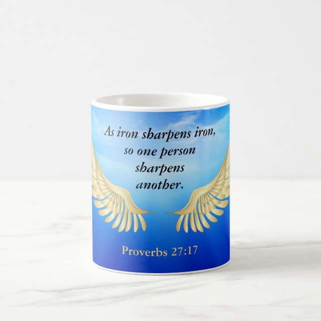 Mug 27:17 de proverbes (Centre)