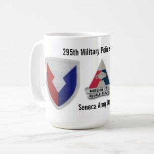 Mug 295th Dépôt d'armée de Sénèque de compagnie de