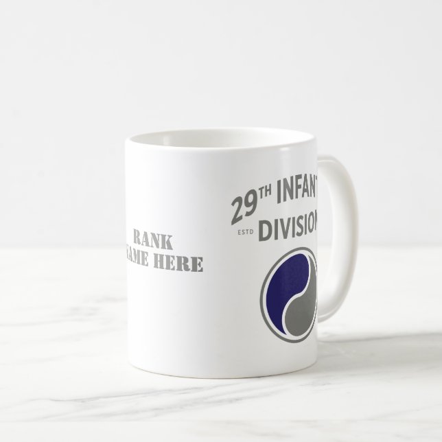Mug 29e division d'infanterie (Devant droit)