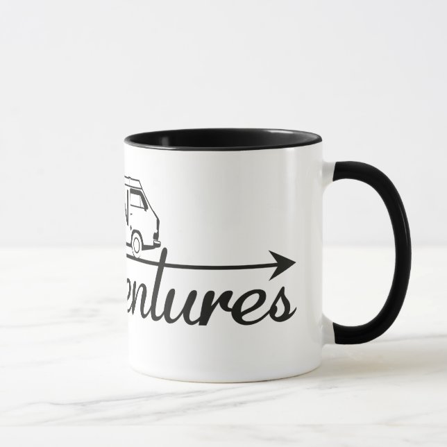 Mug 2 colors Van Adventures (Droite)