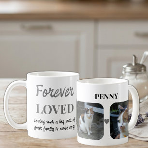Mug 2 Photo Perte d'animal de compagnie Souvenir Mémor