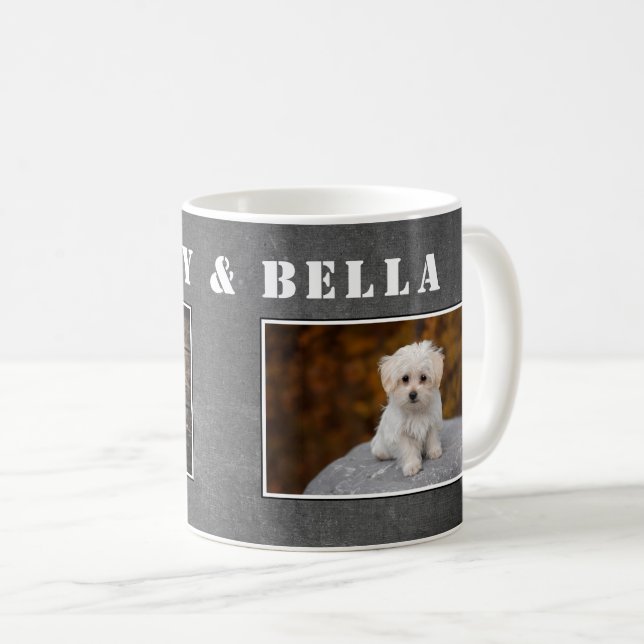 Mug 2 Propriétaire du tableau de bord Nom Photo (Devant droit)