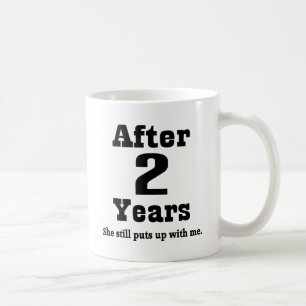 Mug 2ème Anniversaire (drôle)