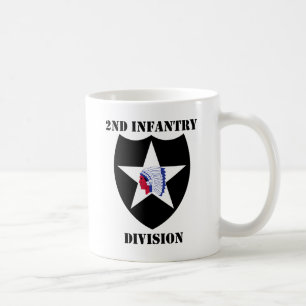 Mug 2ème Division d'infanterie avec le texte