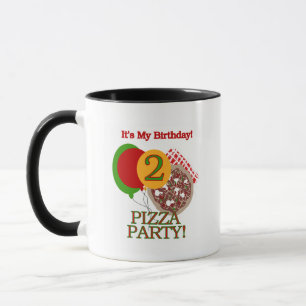 Mug 2ème T-shirts et cadeaux d'anniversaire de partie
