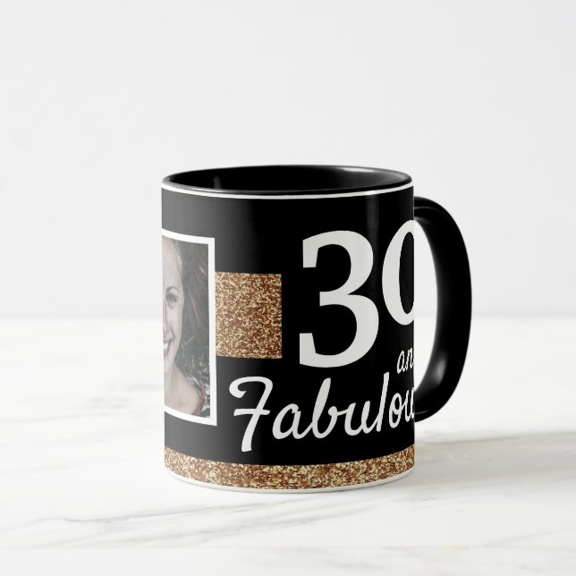 Mug 30 et Fabulous Gold Parties scintillant 2 Photo 30 (Devant droit)