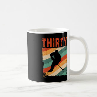 Mug 30e anniversaire Retro Hockey sur glace 30 ans Hom