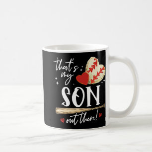 Mug #39 ; s Mon Fils dehors Baseball Mama Maman Mères 