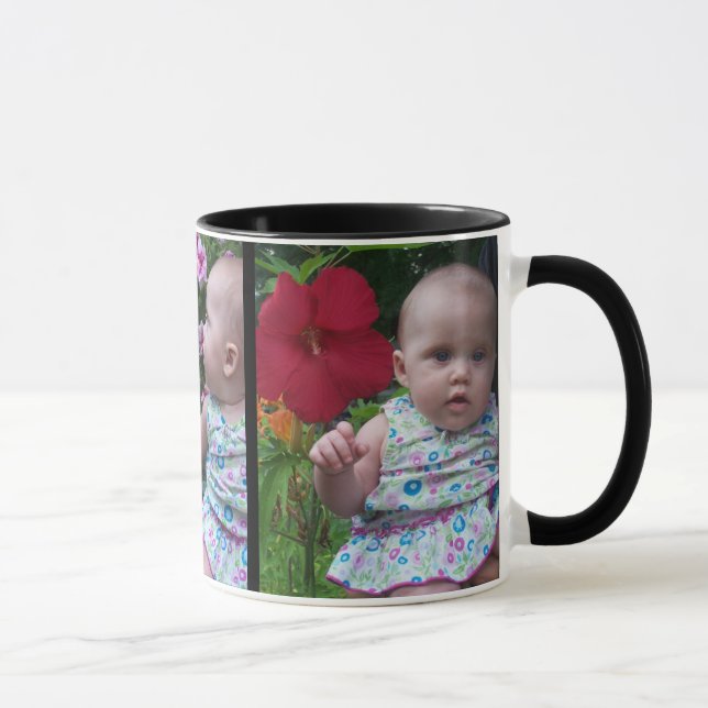 Mug 3 Grandes Photos Arrière - plan noir Télécharger f (Droite)