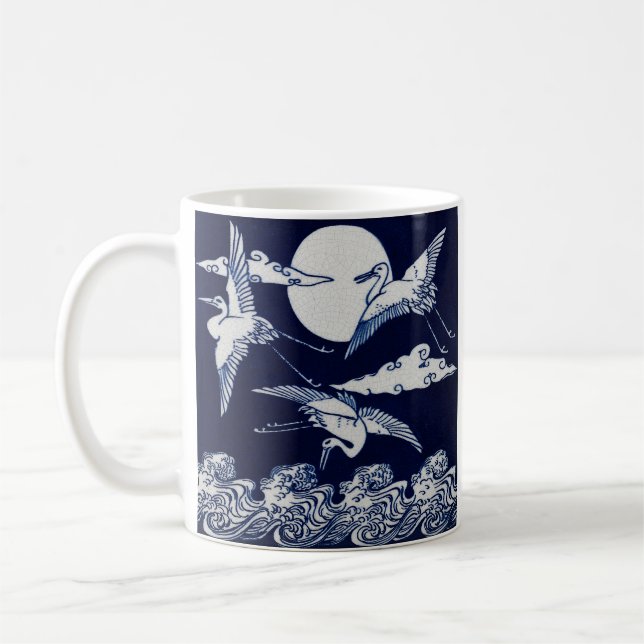 Mug 3 grues (Gauche)
