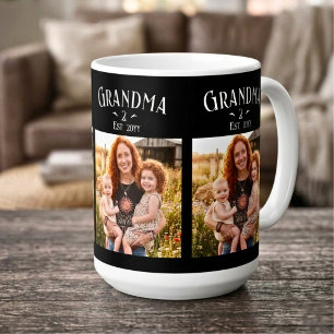 Mug 3 Photo Mamie Est Année Nom Personnalisé Nombre Gr