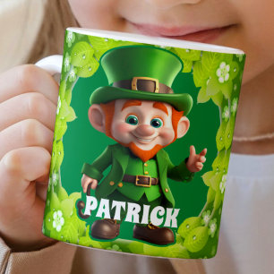 Mug 3D Leprechaun St. Patrick's Day Personnalisé Enfan
