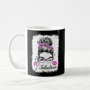 Mug 40 & Fabuleux depuis 1982 Anniversaire Reine 40 An
