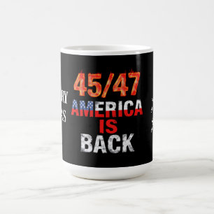 Mug 45/47 L'Amérique est de retour Montrez votre fiert