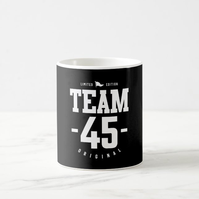 Mug 45 ans - 45e anniversaire drôle cadeau (Centre)