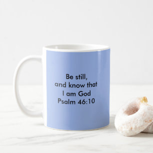 Mug 46:10 de psaume
