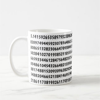 Mug 476 chiffres de pi