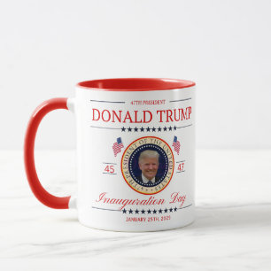 MUG 47 PRÉSIDENT DONALD TRUMP INAUGURATI COMMÉMORATIF