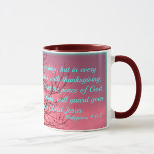 Mug 4:6 quotidien de Philippiens de prière