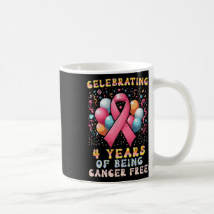 Mug 4 Ans Sans Cancer Cancer Cancer Du Sein Cancer
