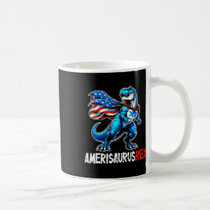 Mug 4 juillet Amerisaurus T Rex drôle 