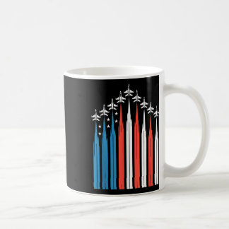Mug 4 juillet Avion Avion Avion Avion Avion Usa Drapea