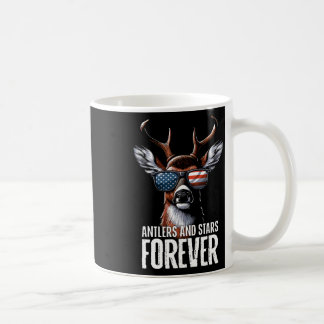 Mug 4 juillet Deer Antler Et Star Forever