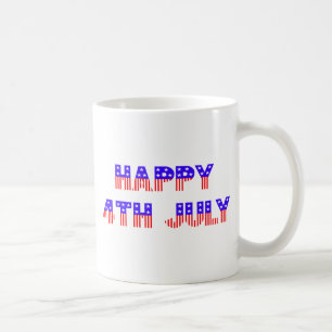 Mug 4 juillet heureux