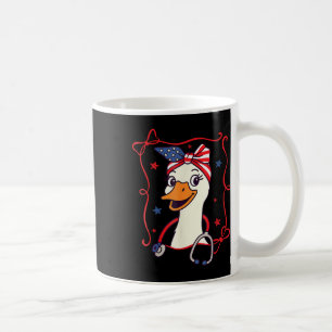 Mug 4 juillet Infirmière Vie Infirmière Silly Goose In