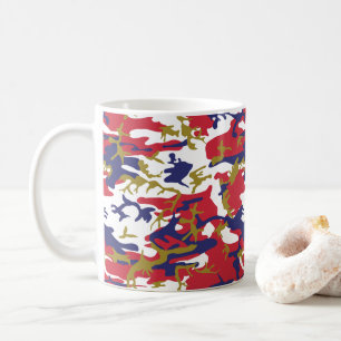 Mug 4 juillet, Jour de l'Indépendance, Camouflage Or
