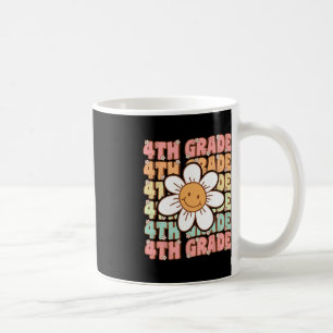 Mug 4e année super Retour à l'école Premier jour de qu