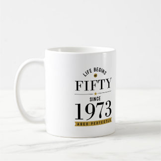 Mug 50 ans 1973 50e anniversaire T-shirt